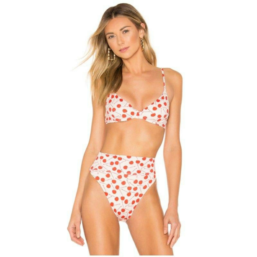Free People Beach Riot Cherry Pie Highway Bikini